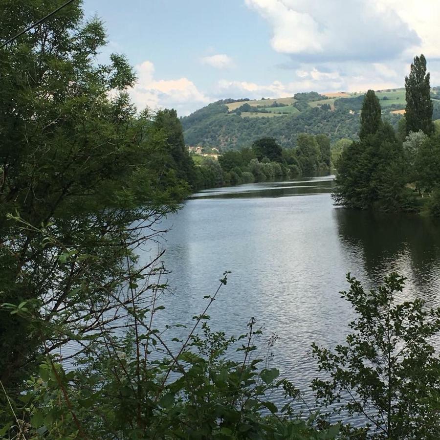 Gite:"Sur Le Chemin" Livinhac-le-Haut Bagian luar foto